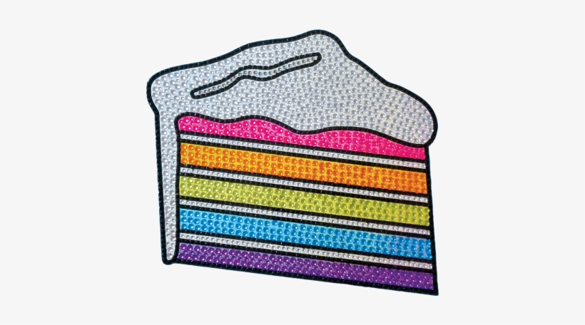 Picture Of Slice Of Cake Rhinestone Decals - Frankie's On The Park, transparent png download