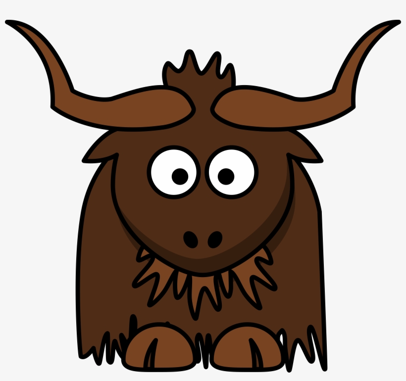 This Free Icons Png Design Of Cartoon Yak, transparent png download
