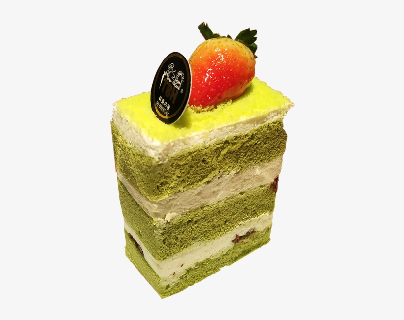 Matcha Slice Cake - Cake, transparent png download