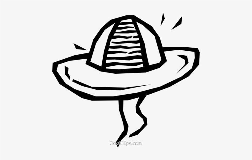Summer Hat Royalty Free Vector Clip Art Illustration, transparent png download