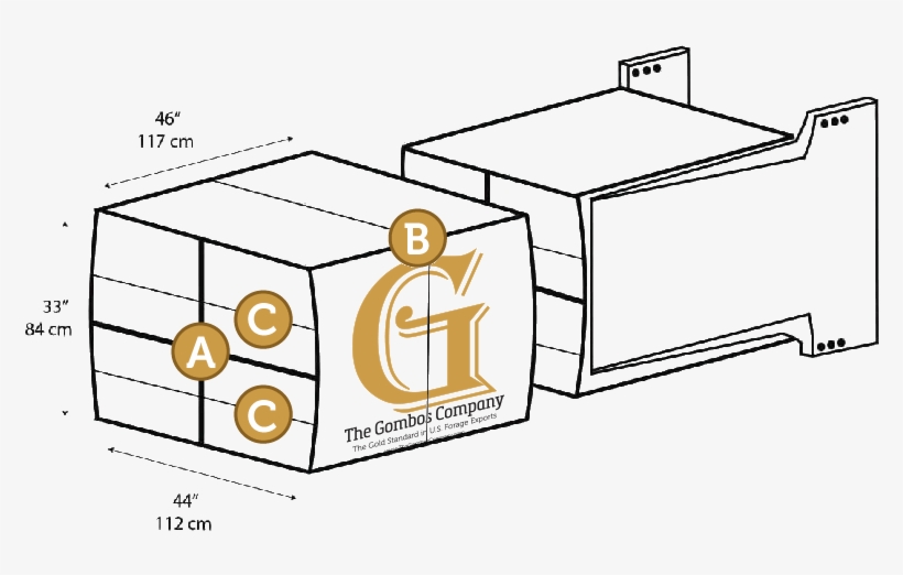 Hay Export Packaging Of The 450kg Natural Press Mag, transparent png download