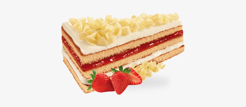Slice Them Share Them - Strawberry Cake, transparent png download