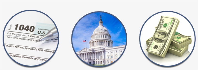 1040, Capital Building, Cash - U.s. Capitol, transparent png download