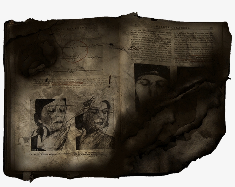 Burned Medical Book - Visual Arts, transparent png download