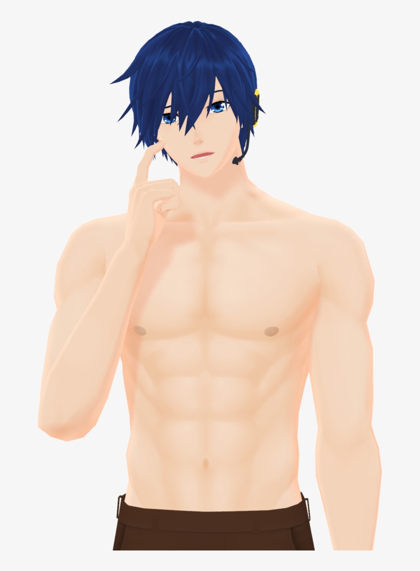 Buff Manly Ice Cream Man By Kaahgome Pluspng - Kaito Muscle, transparent png download