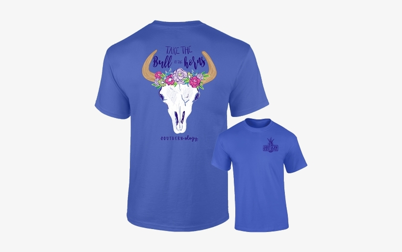 Southernology Take The Bull By The Horns Shirt - Apple Tree Shirt, transparent png download