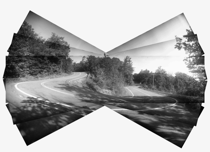 Winding Road Near Thacher Park, Sunday Morning - Photographic Film, transparent png download