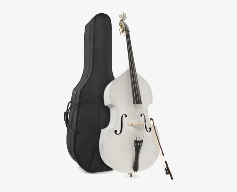 Learn To Play Double Bass Sul Mac App Store - Student 3/4 Double Bass, White By Gear4music, transparent png download