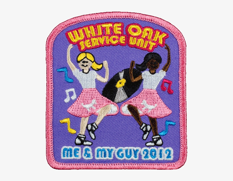 Girl Scout Sock Hop Patch - Girl Scouts Of The Usa, transparent png download