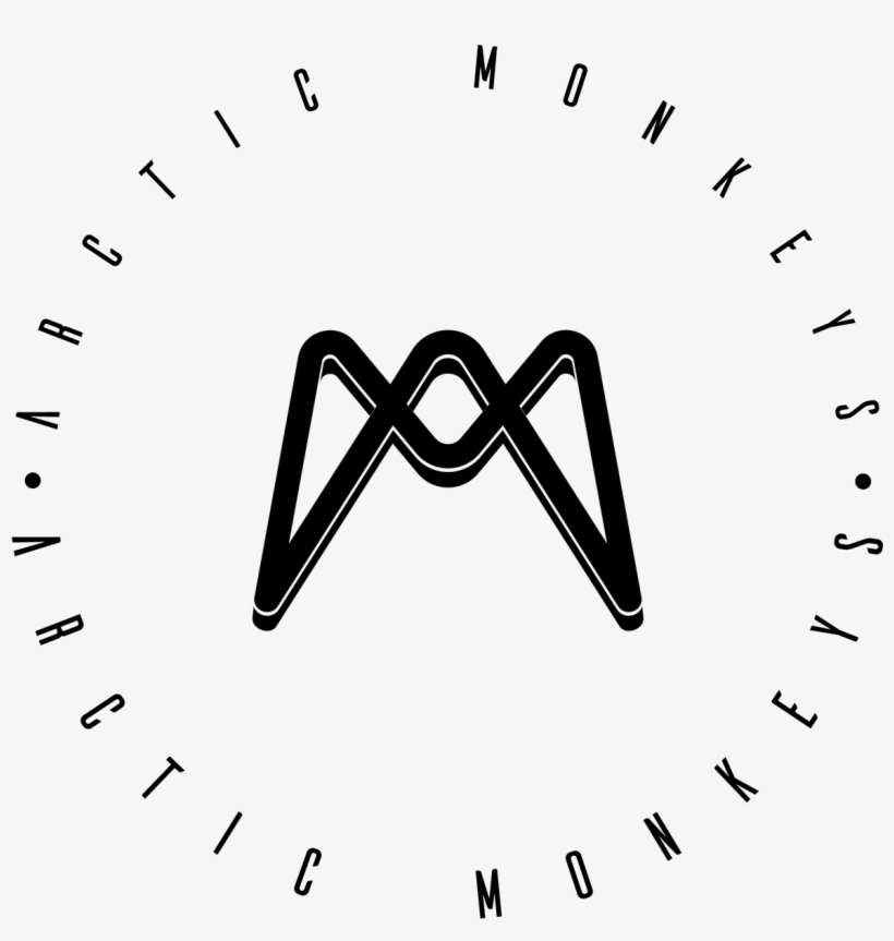 On A Long Sleeve Shirt For The Band 'arctic Monkeys' - Monochrome, transparent png download