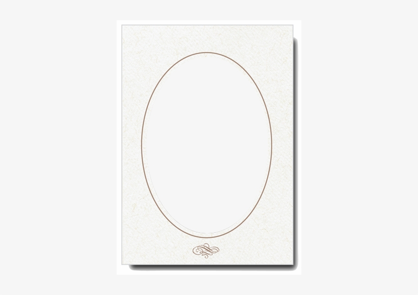 Natural, Oval Window, Scroll Design, Vertical, Set - Rondell Skylt, transparent png download