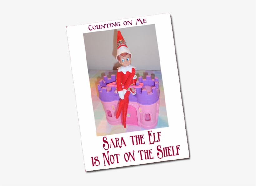 Elf On The Shelf Party Going On Now - Cartoon, transparent png download