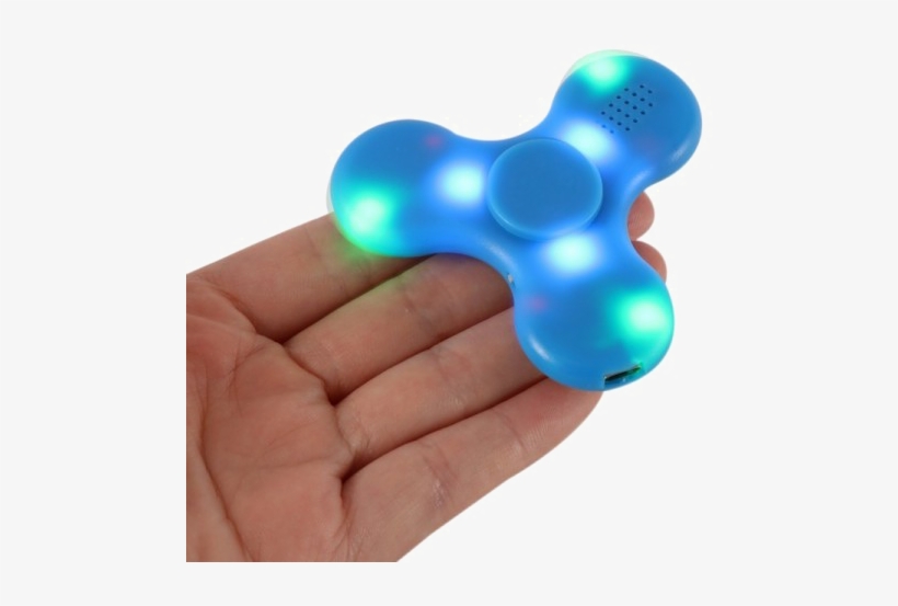 Led Fidget Spinner Transparent Images - Spinner Con Musica Y Luz, transparent png download