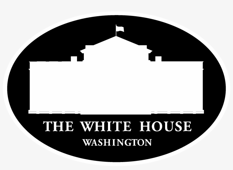 The White House Us Logo Black And White - Welcome To The White House, transparent png download