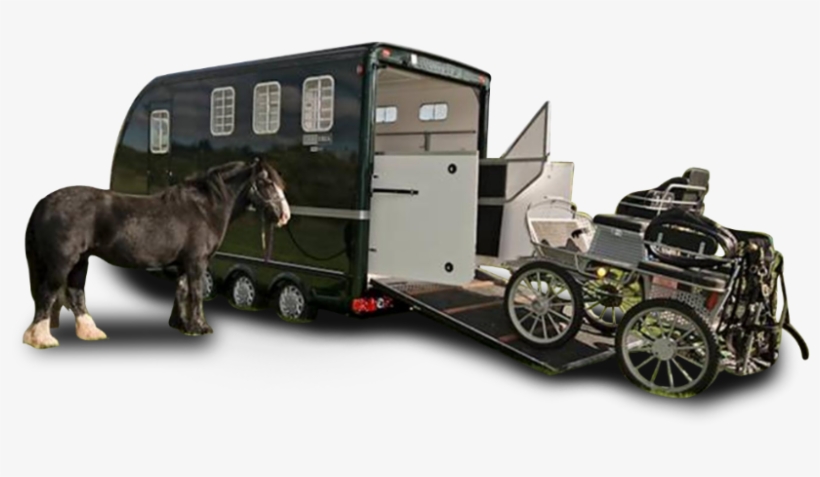Carriage Treka Exterior - Horse Trailer, transparent png download