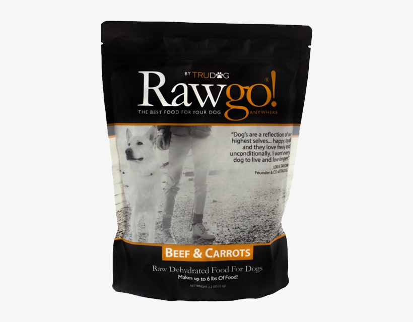 Beef & Carrots Rawgo Dehydrated Raw Dog Food - Dog Food, transparent png download