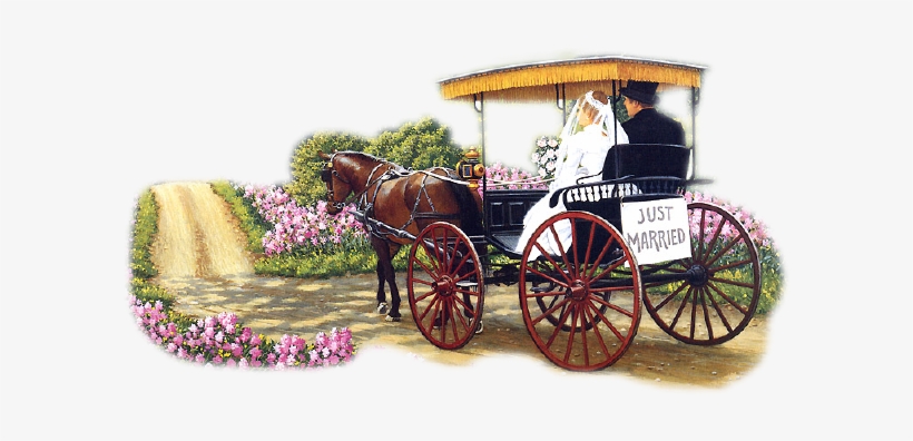Horses Carriages - Marriage, transparent png download