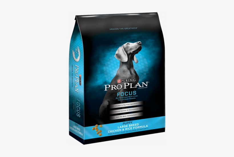 Roll Over Image To Zoom - Pro Plan Focus Large Breed Puppy Food, 18 Lbs., transparent png download