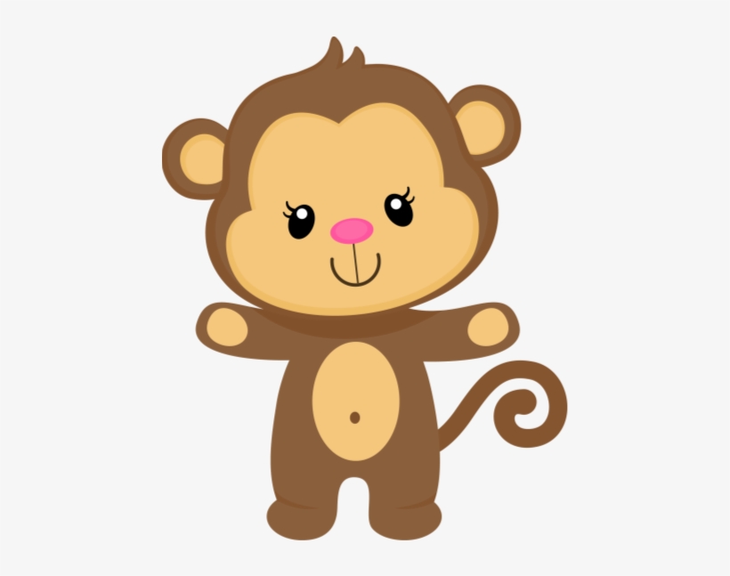 Scratches Clipart Monkey - Centros De Mesa De Monos, transparent png download