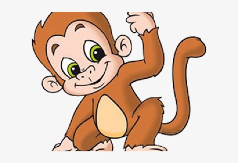 Cartoon Monkey Cliparts - Meio Dia Macaca Sofia Panela No Fogo Barriga Vazia, transparent png download