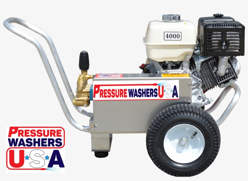 4000 Psi 4 Gpm Honda Belt Drive Cat Pressure Washer - Cheap 4000 Psi Pressure Washer, transparent png download