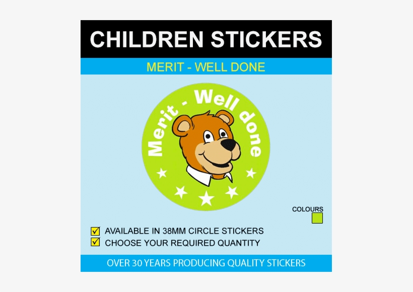 Well Done Children's Stickers - Special Offer Stickers, transparent png download