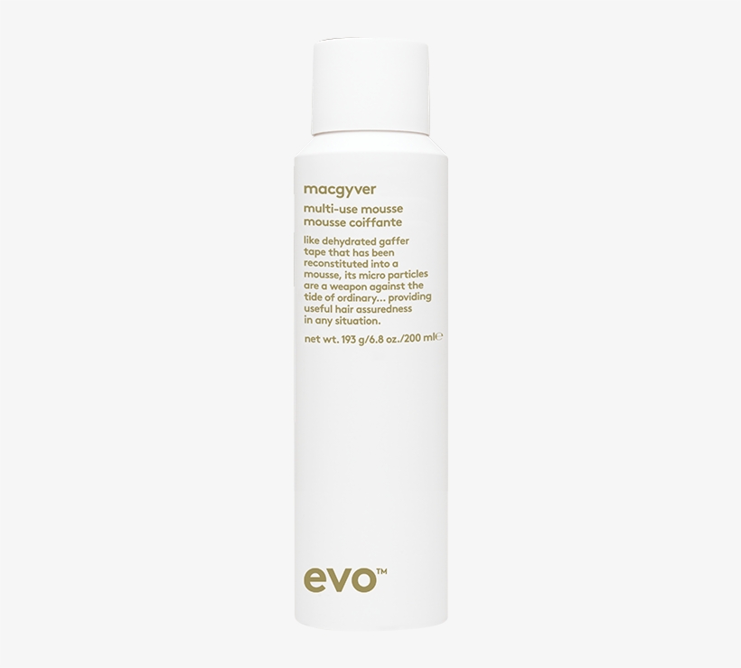 Evo Macgyver Multi-use Mousse - Hair Mousse, transparent png download