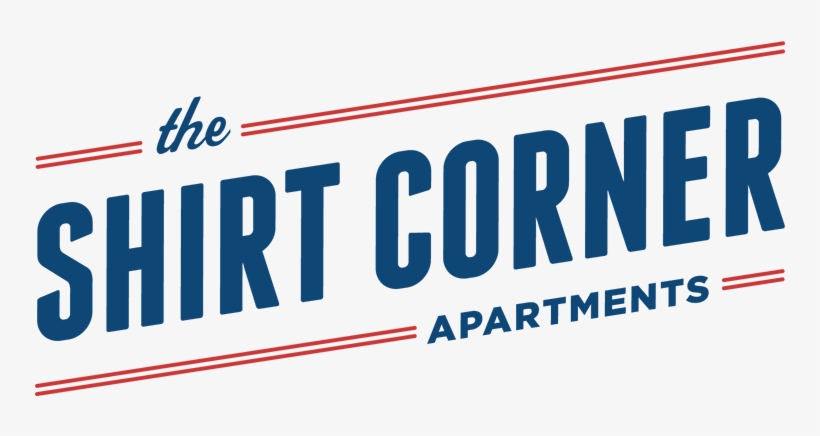 Shirt Corner Apartments Logo - Black And White Stl, transparent png download