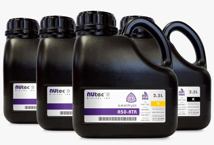 Nutec Announces New Labelling Across Its Digital Ink - Bottle, transparent png download