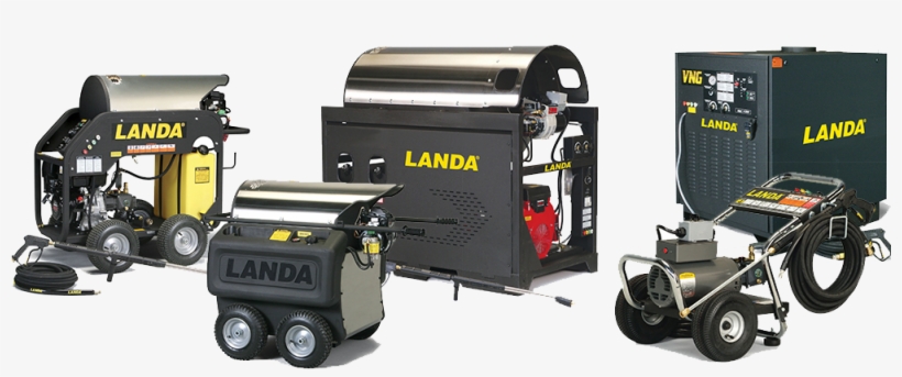 Landa Full Product Line Of Pressure Washers - Landa Pressure Washer, transparent png download