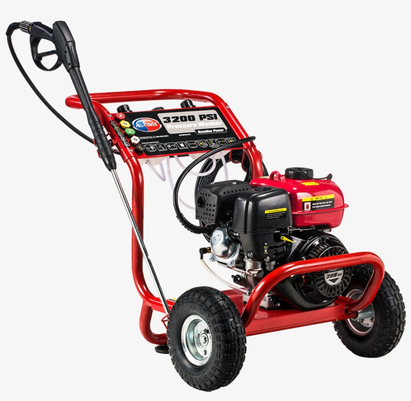 Apw5118 - All-power All Power 3200 Psi Gas Pressure Washer, transparent png download