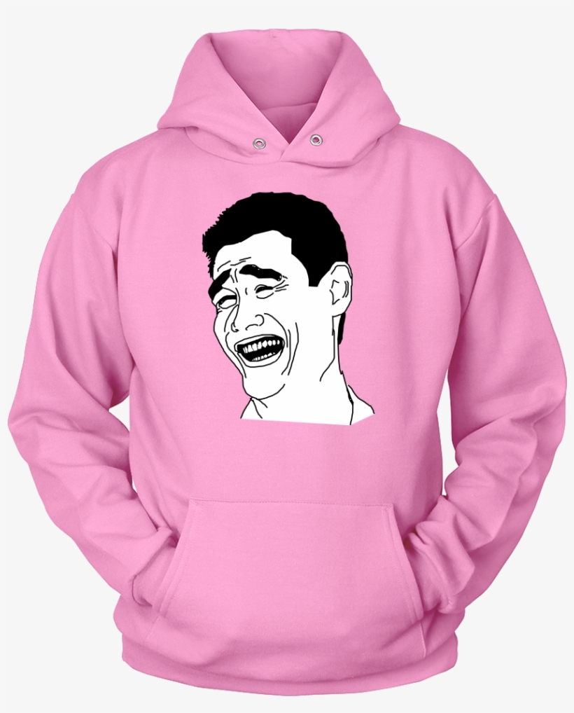 Yao Ming Face - Cancer Fight Awareness Unisex Hoodies (christmas Gift), transparent png download