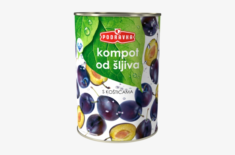 Plum With Kernel Compote - Podravka Soup, Broccoli Cream - 2.7 Oz, transparent png download
