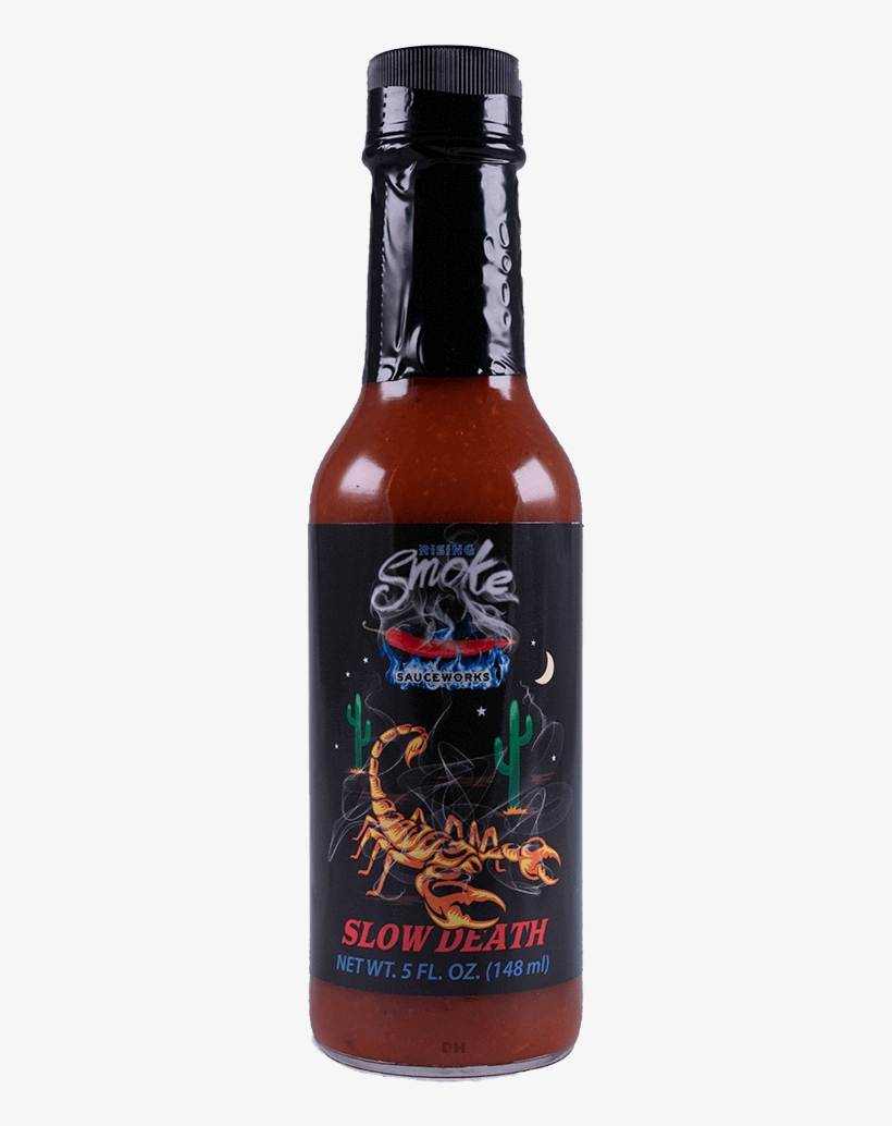 Rising Smoke Slow Death Hot Sauce, transparent png download