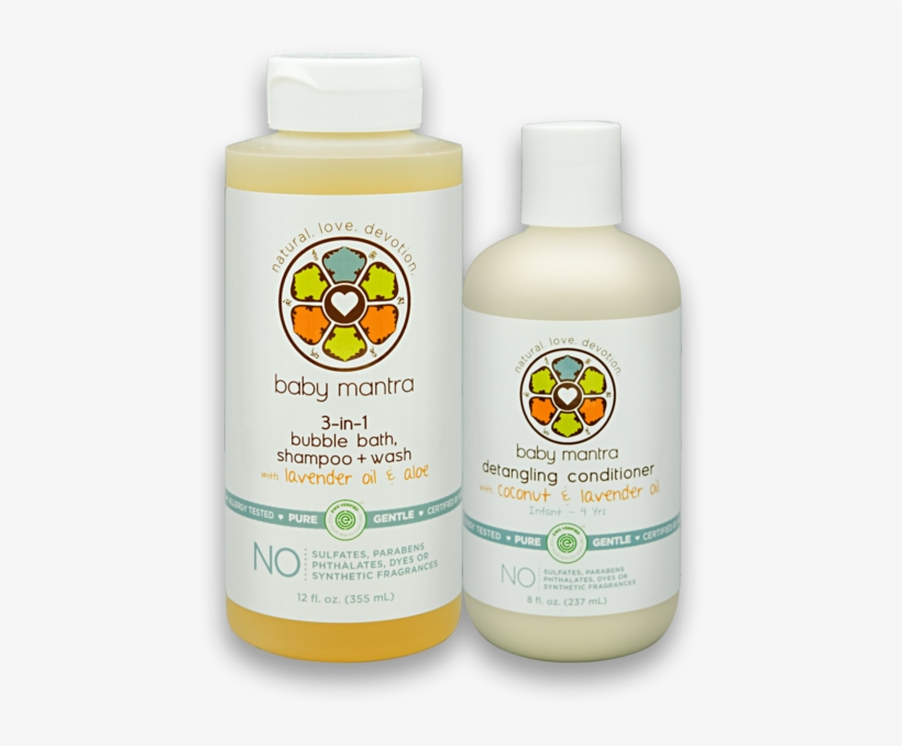 3 In 1 Bubble Bath And Conditioner Combo - Baby Mantra Natural 3-in-1 Bubble Bath, Shampoo And, transparent png download