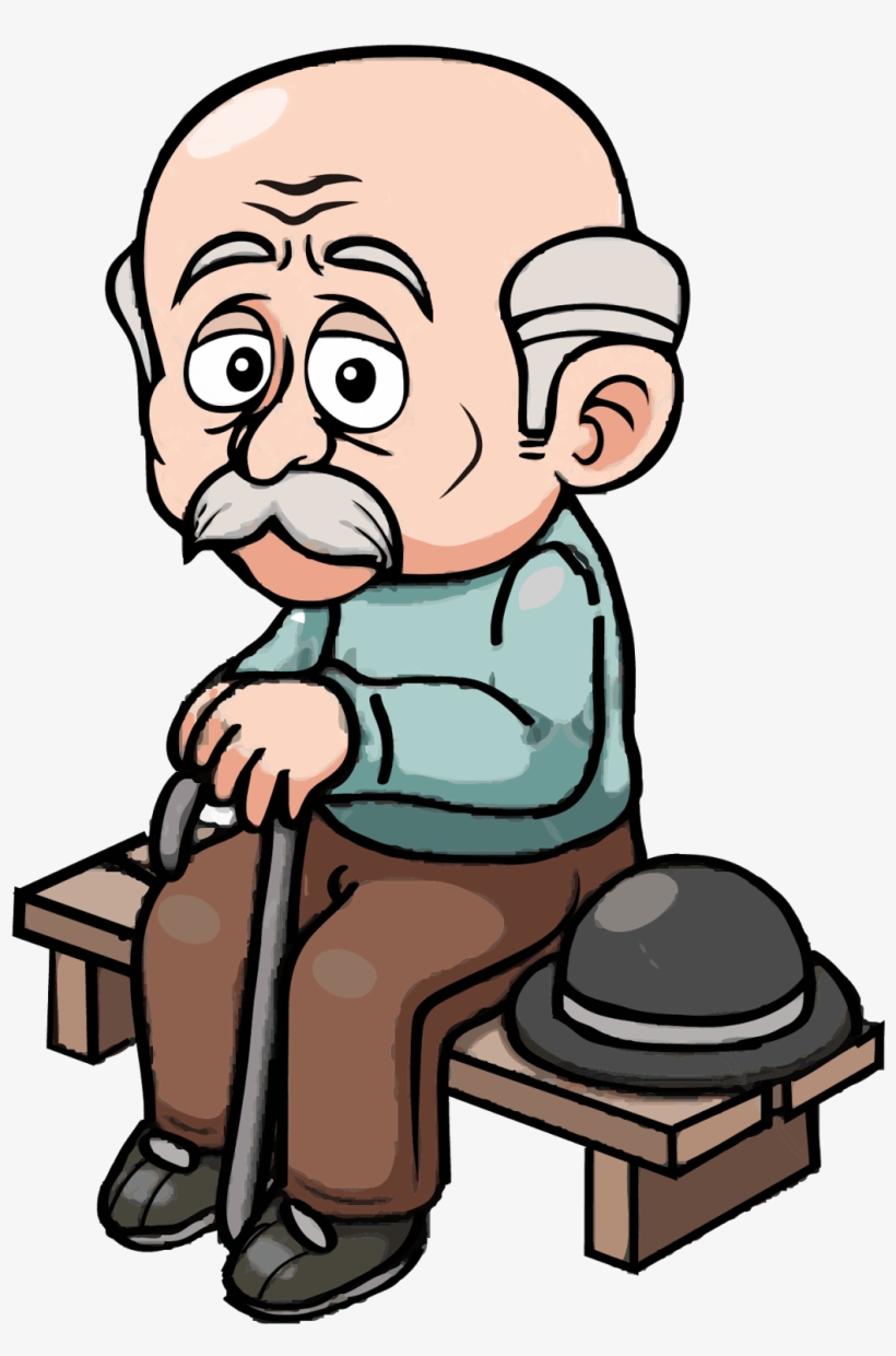 Respect Yourself Enough To Walk Away From Anything - Imagenes De Un Abuelo Caricatura, transparent png download