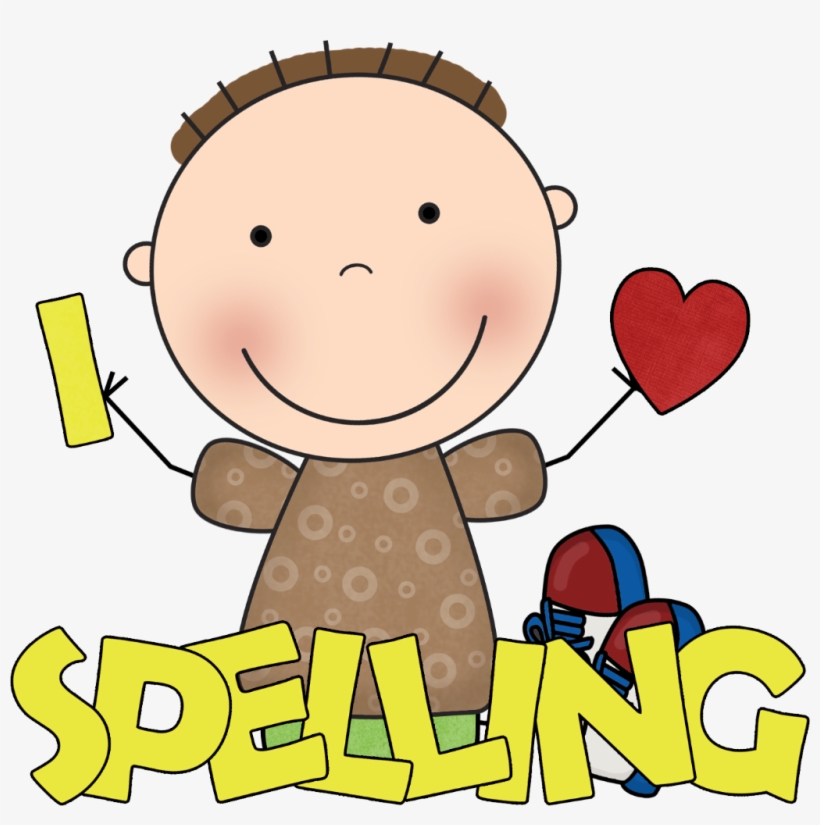 Scrabble Clipart Child - Spelling Clipart, transparent png download