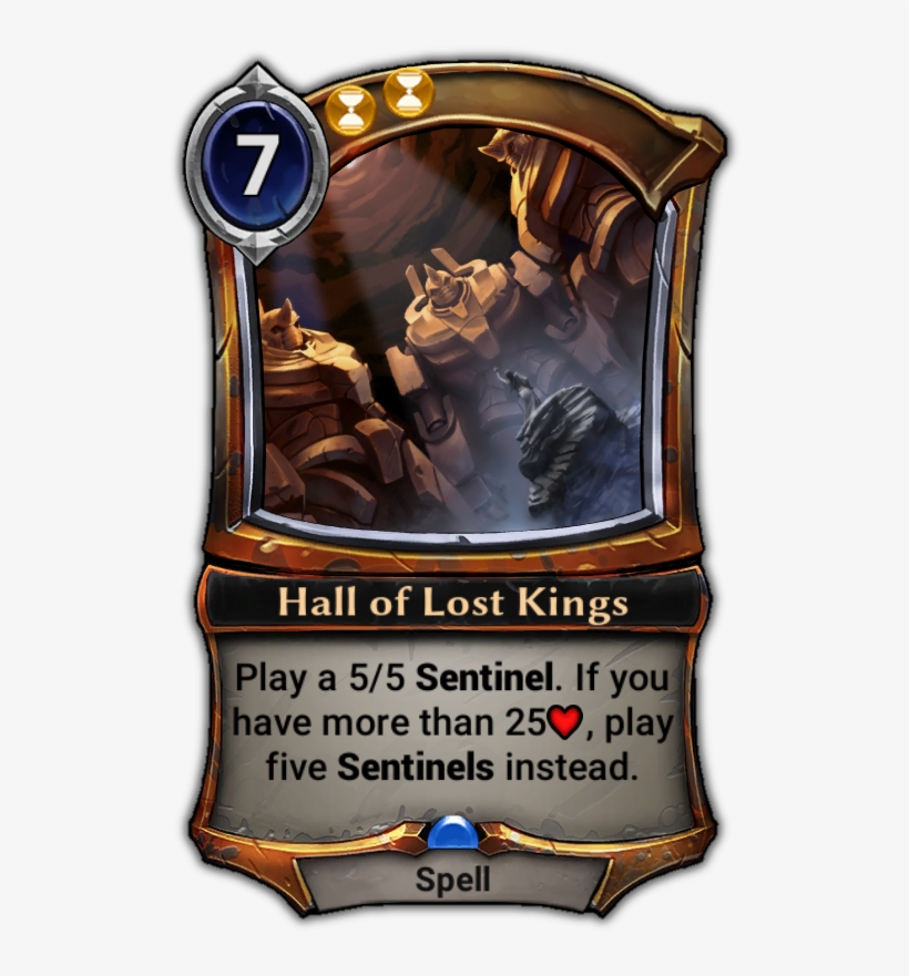 Hall Of Lost Kings - Eternal Card Game Clockroach, transparent png download