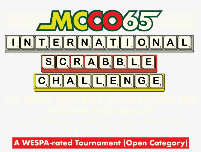 Scrabble Competition At The Summit Usj In Subang Jaya - Iphone Keyboard, transparent png download