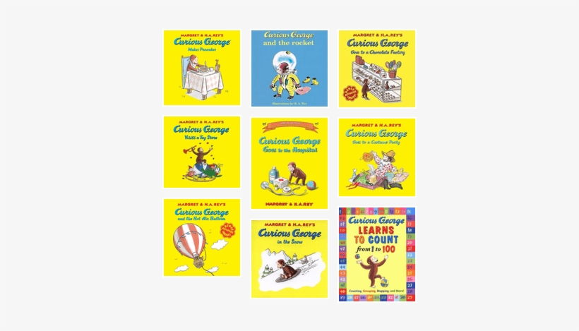 Curious George Learns To Count From 1, transparent png download