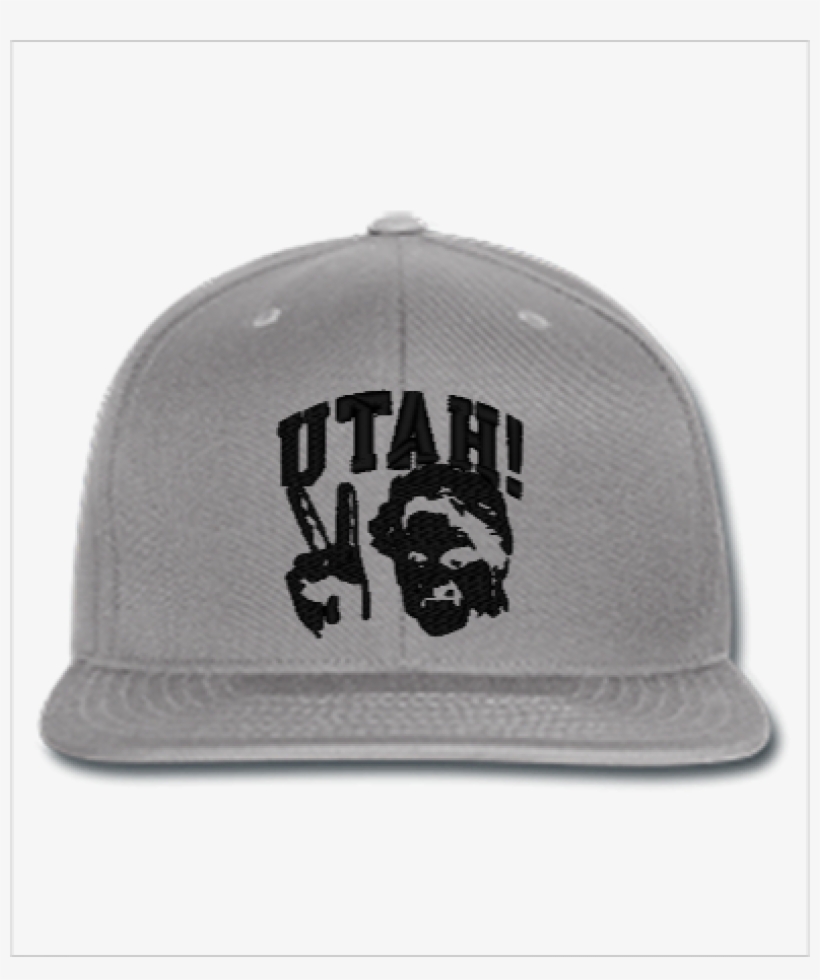 Utah Get Me Two - True Gamer Stamp Snapback - Purple & Gold, transparent png download