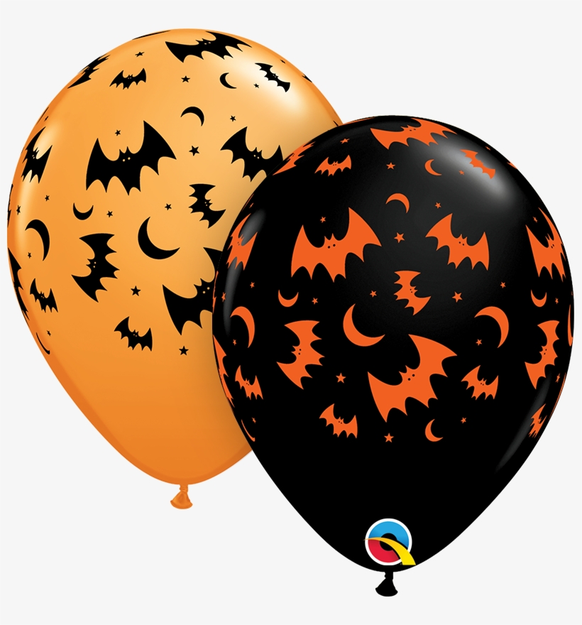 Balloons Clipart Halloween - Halloween Latex Balloons, transparent png download