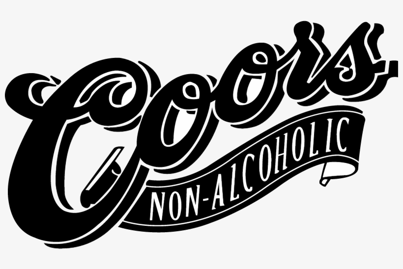 Coors Non Alc Vector - Graphic Design, transparent png download