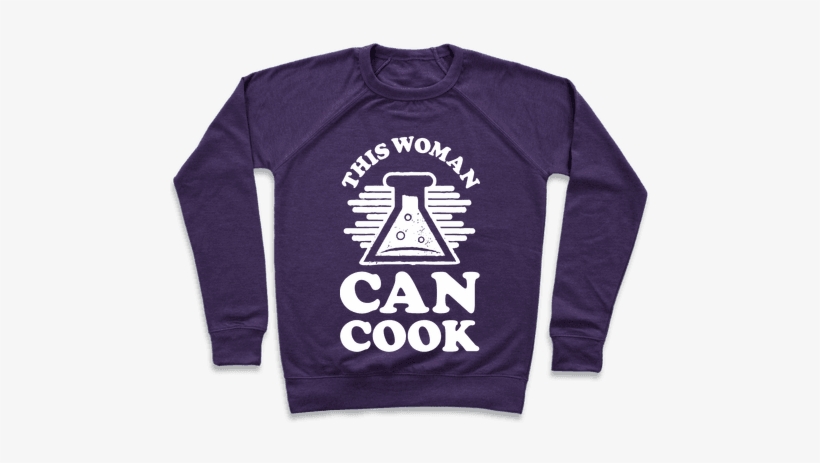 This Woman Knows How To Cook Pullover - Elio And Oliver T Shirts, transparent png download