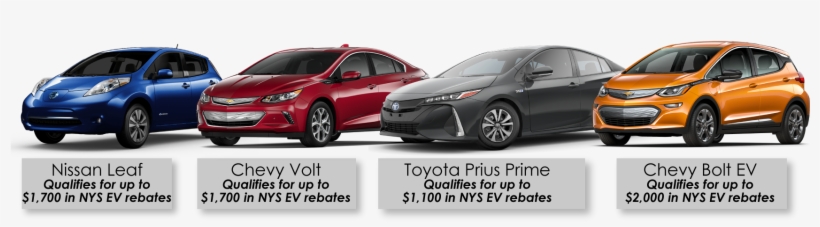Hoselton Auto Mall's Electric Vehicle Line-up - Electric Vehicle Rebate, transparent png download