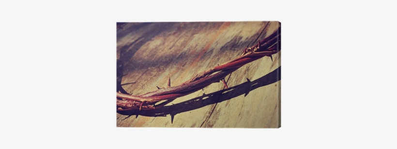 The Jesus Christ Crown Of Thorns, With A Retro Filter - Crown Of Thorns, transparent png download