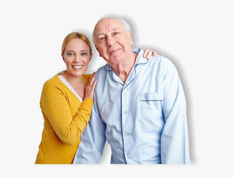 Old Man With His Caregiver - Caregiver's Survival Toolkit: Go From Surviving To, transparent png download