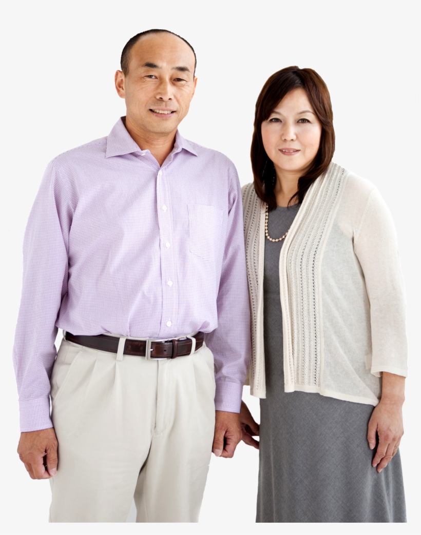 Eligible Exempt And Union-represented Employees Have - Old Asian Couple Png, transparent png download