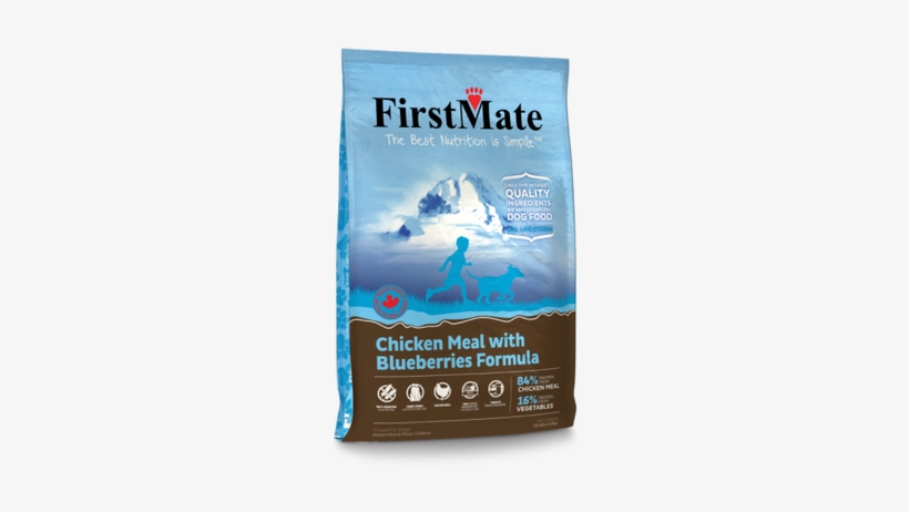 Firstmate's Chicken With Blueberries Formula Includes - Australian Lamb Dog Food, transparent png download
