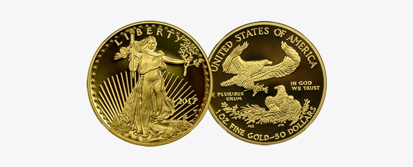 Proof American Eagle Gold Coins - Gold Coins, transparent png download